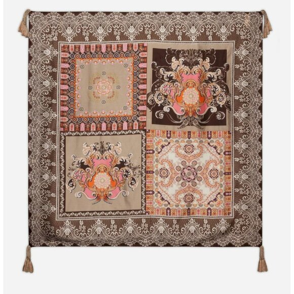 Johnny Was Silk Lace Scarf NWOT - Picture 1 of 8